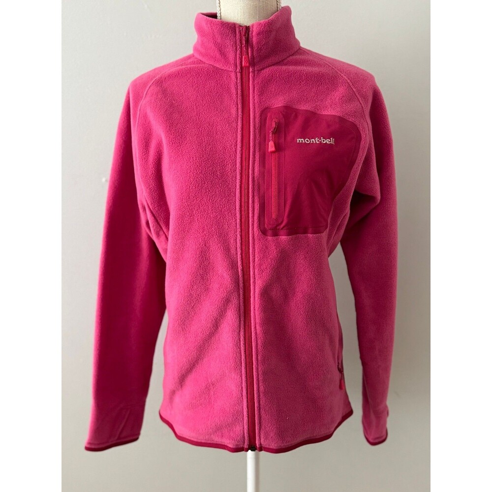 Montbell Climaplus 100 Fleece Jacket in Rose Girl's Size‎ XL